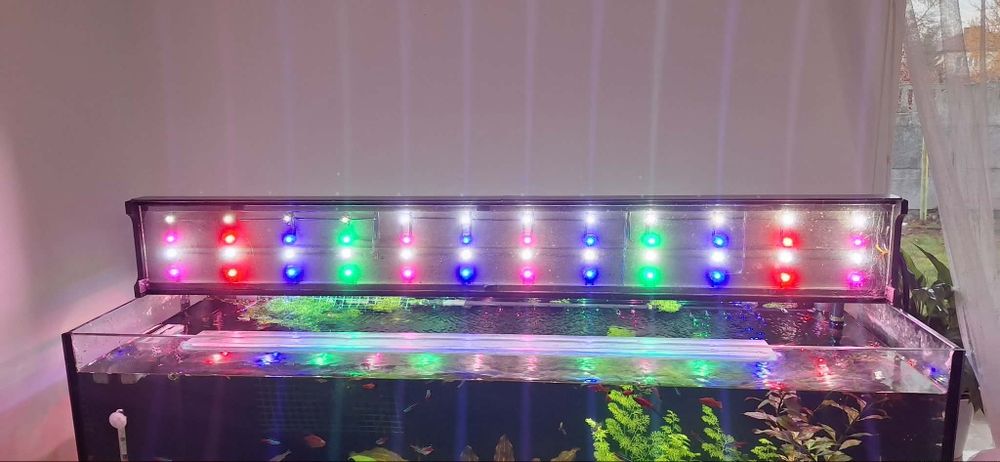 Akwarium 240L z szafką, filtrem  100 % sprawne