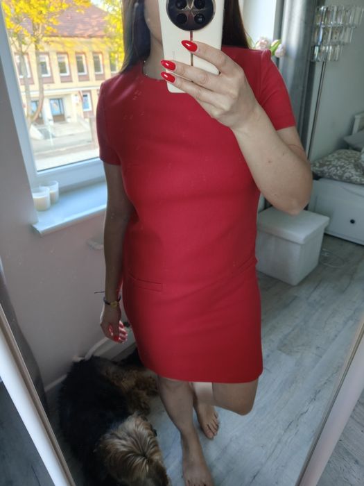 Czerwona sukienka mohito S