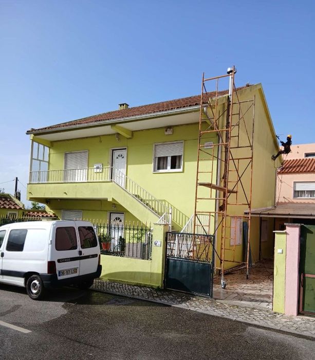 Pintura Predial e Reparação de Fachadas em Lisboa | Trabalhos em Altura (Rapel) | Telhados | Orçamentos Grátis