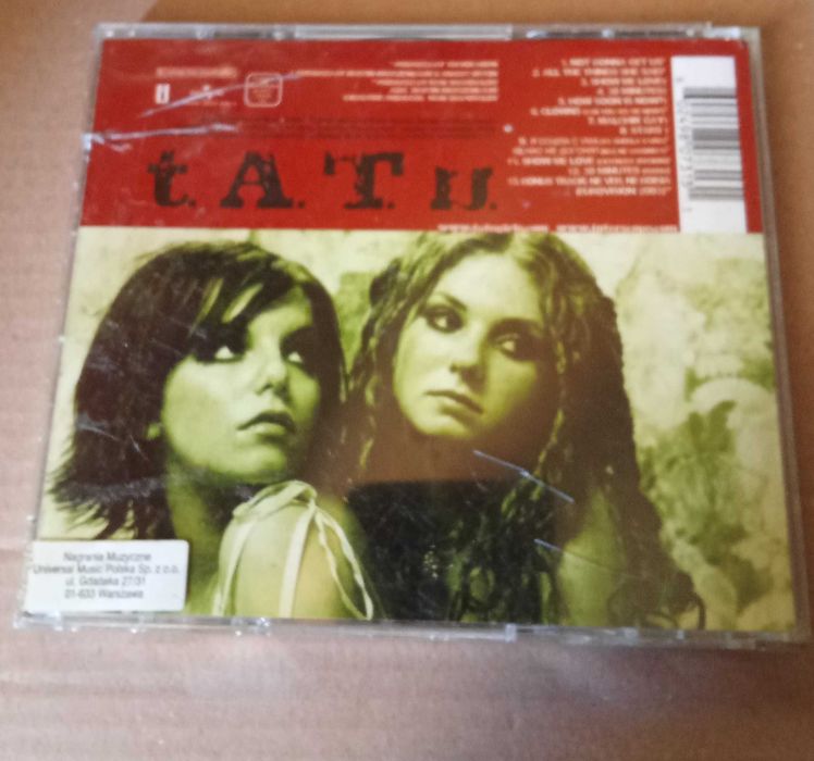 t.A.T.u. – 200 Km/H In The Wrong Lane - CD + DVD 2003