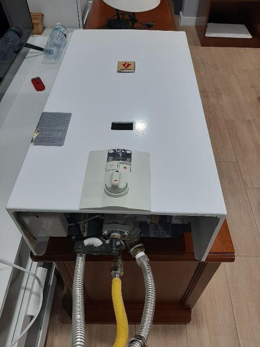 Esquentador como novo