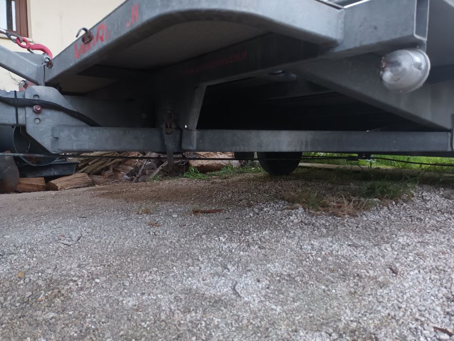 Reboque porta automóvel 2010 pequeno clássico rally