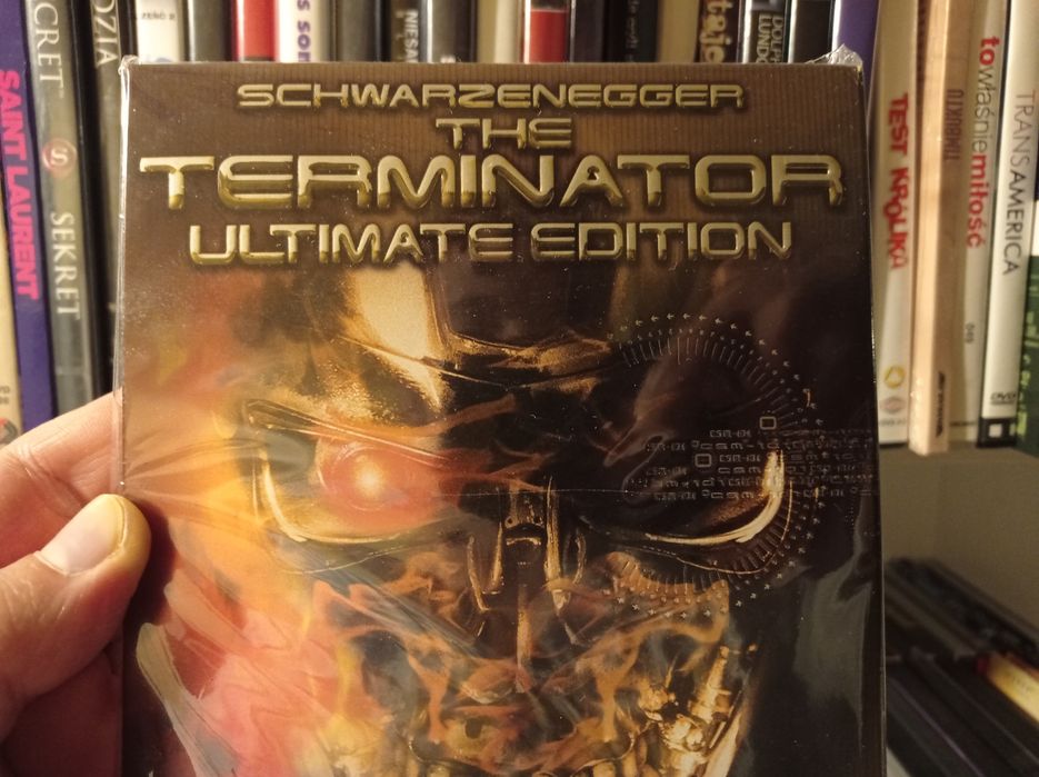 NOWY Film na DVD TERMINATOR w folii ULTIMATE EDITION najlepsza wersja!