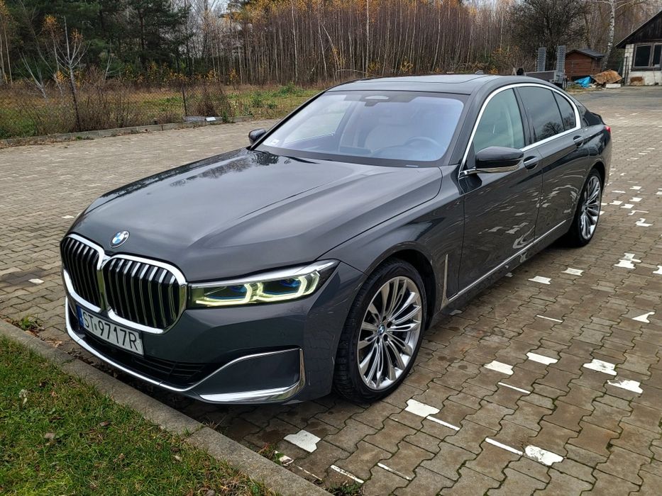BMW 740d xDrive • 2019 • Polski Salon • 320 KM • Bezwypadkowy