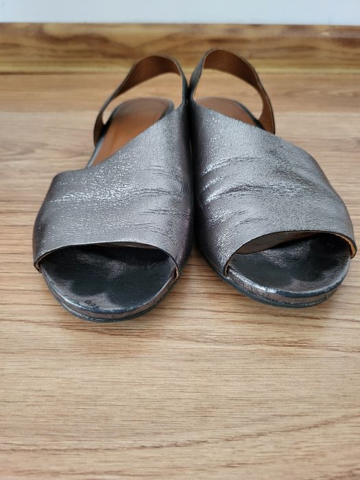 Sandały Boccato srebrne wz.167.590 rozmiar 38