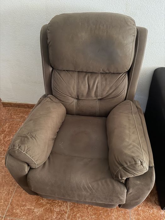 Poltrona electrica a funcionar