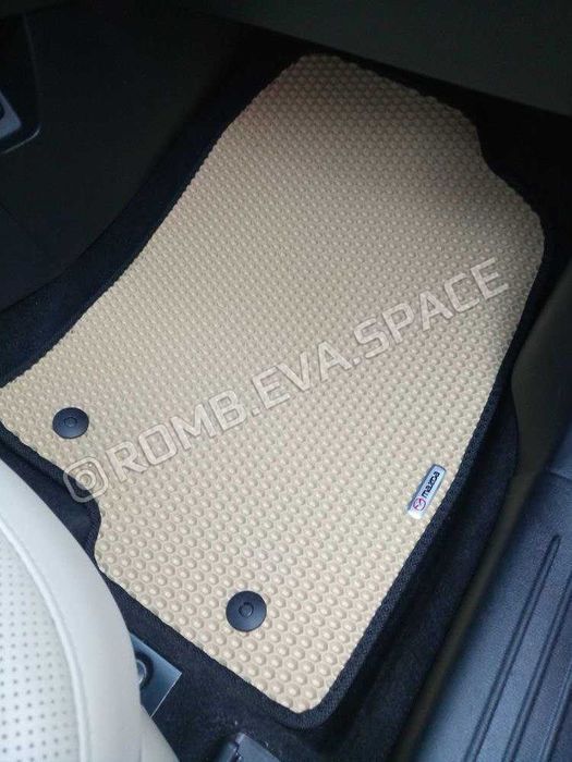 ‼️НА ВСІ СЕЗОНИ! EVA коврики в салон / Водійський / Передні / Комплект