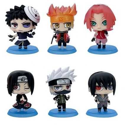 Naruto Shippuden bonecos miniatura