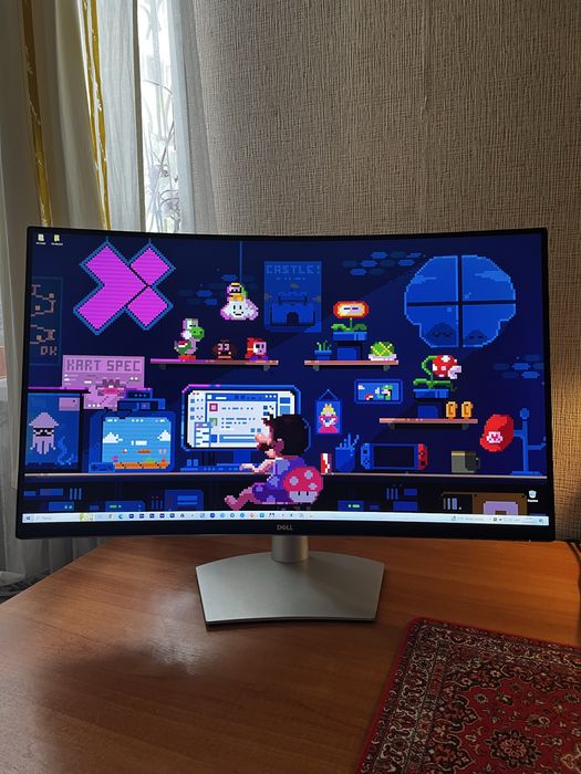 Монітор Dell S3221QS 32” 4K UHD Curved — відмінний стан