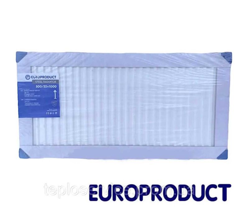 Стальные панельные радиаторы EUROPRODUCT (Чехия)