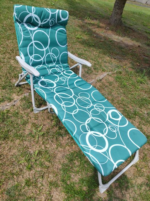 Leżanka ogrodowa TILLATOBA zielona