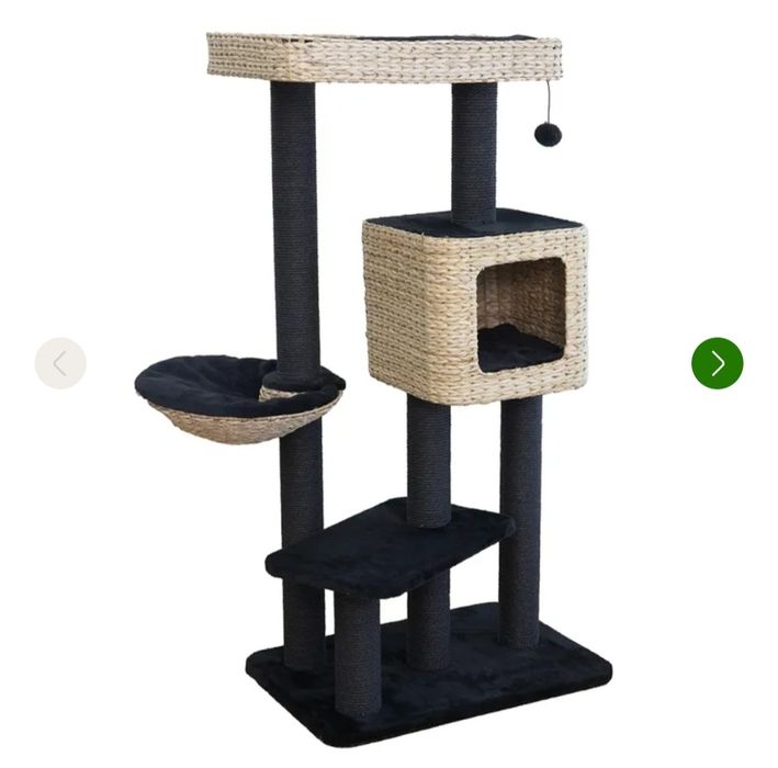 Karlie drapak z hiacyntu wodnego Sombra L dla kota