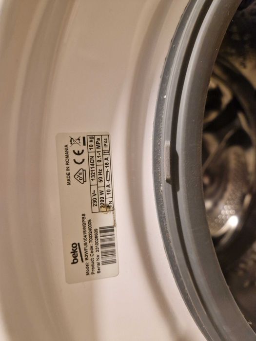 Zespół piorący do pralki Beko