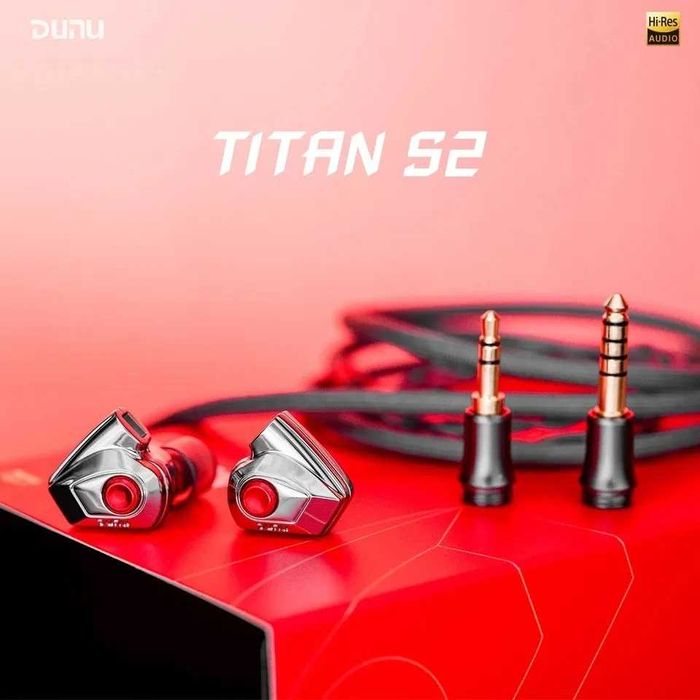 ‼️ Dunu Titan S2 - динамические наушники 2nd Generation Driver 3.5/4.4