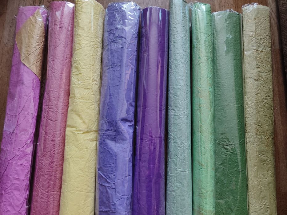 Бумага жатая для букетов, подарков