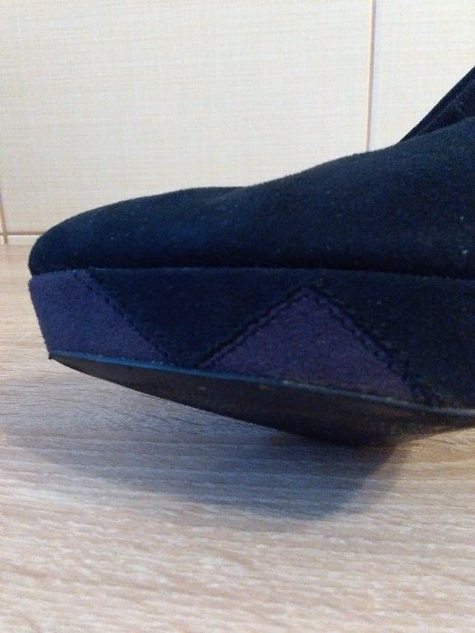 szpilki czarno fioletowe 39