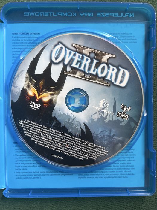 Overlord gra PC Dvd