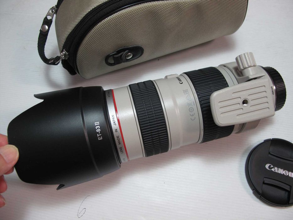 Canon 70-200 2.8 L estado TOP como nova Ver fotos