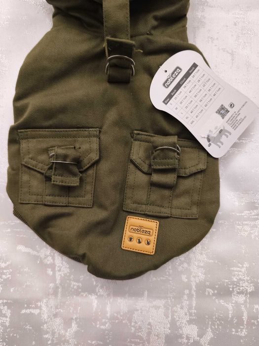 Casaco de Inverno Verde para Cão- muito bonito - S - novo