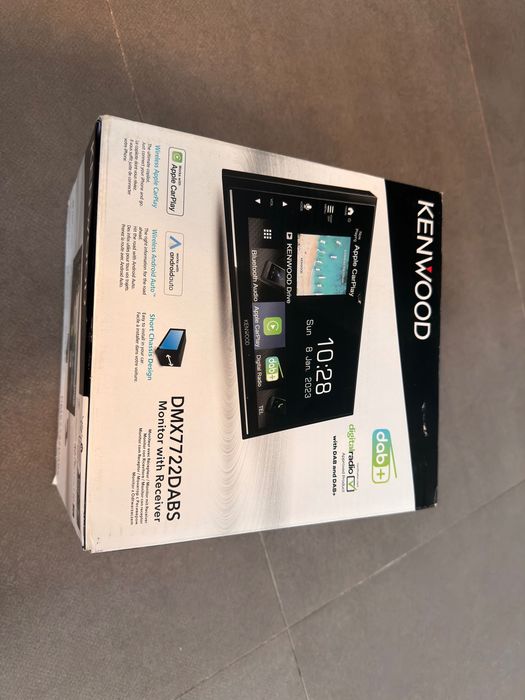 Stacja Multimedialna Kenwood DMX7722DABS Android Auto i CarPlay
