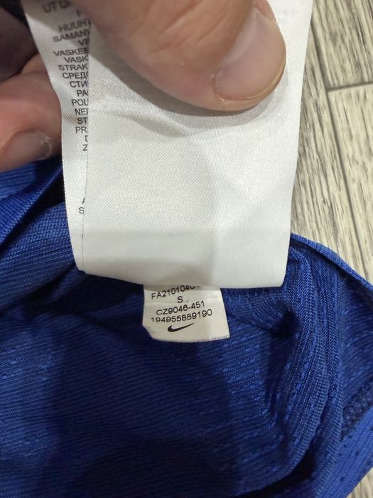 Футболка Nike Dri-Fit Running у розмірі S , синього кольору
