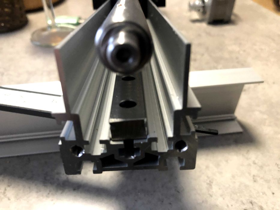 cnc  prowadnica liniowa z silnikiem