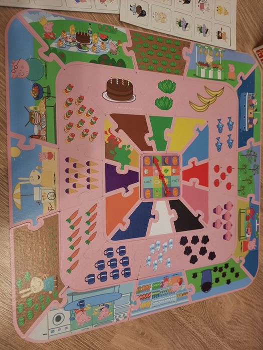 Zestaw gier edukacyjnych 10w1 świnka Peppa