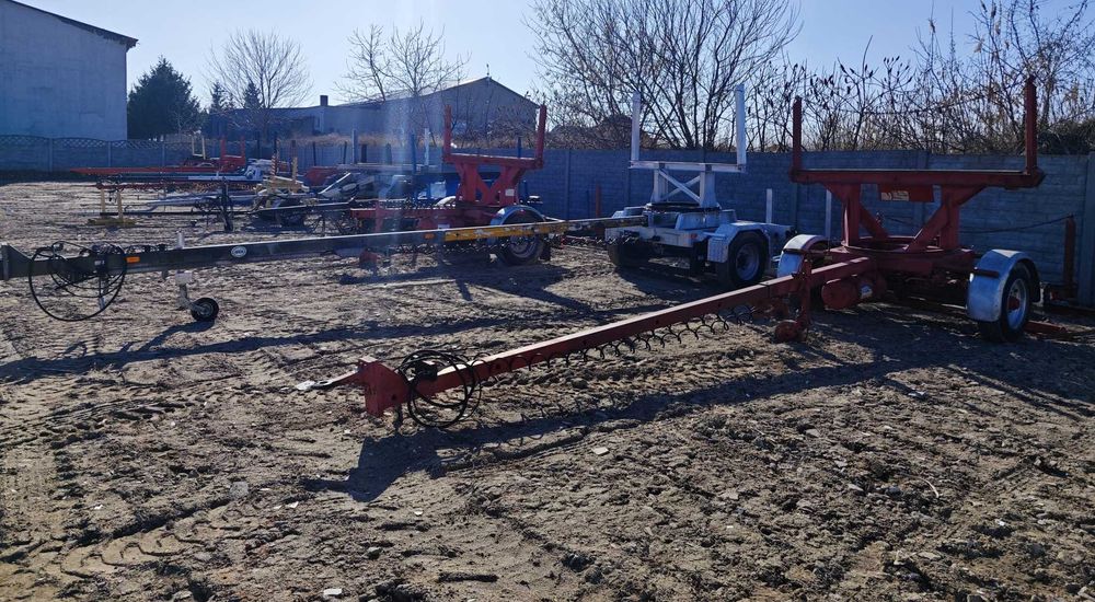 Przyczepa dłużycowa dłużyca Auwarter NL2,0T do stali drutu słupów M/17