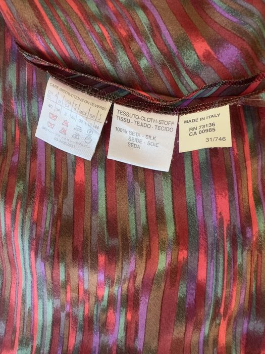 Marella 100% pure silk top size 36