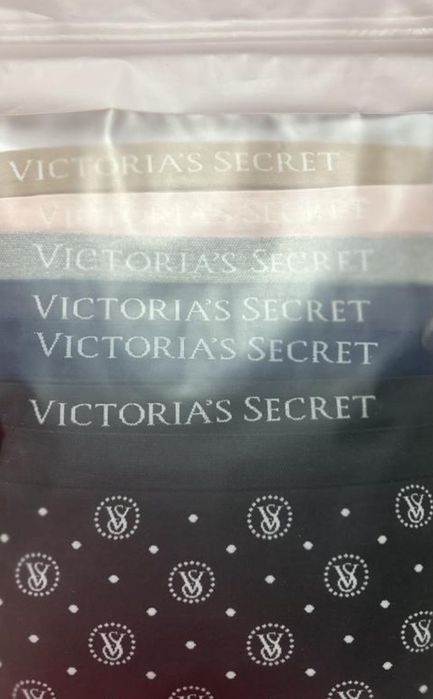 Оригінальний набір з 7 трусиків бріфів Victoria’s Secret. Xl розмір.