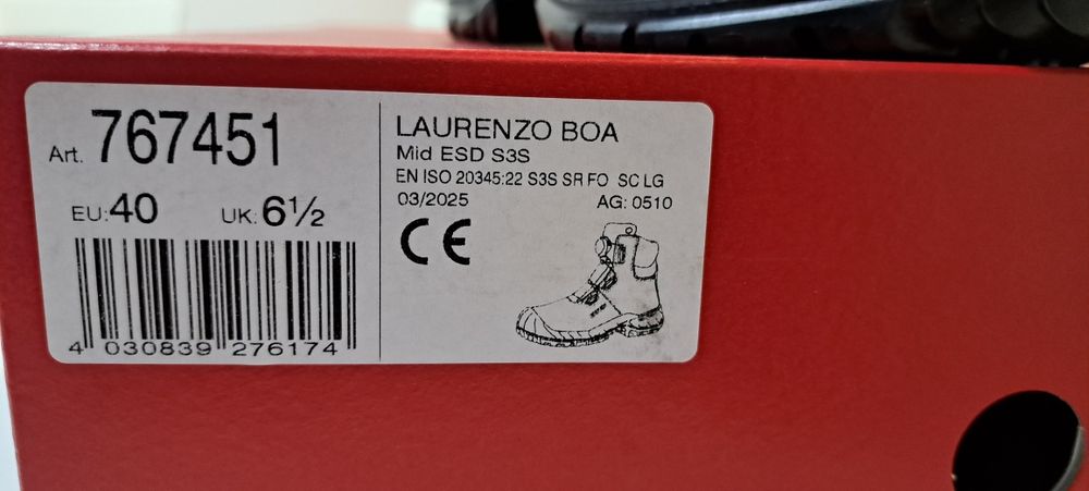 Buty robocze ELTEN roz. 40