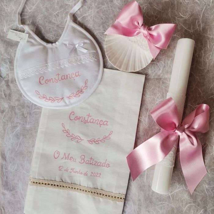 Kits de batismo personalizados