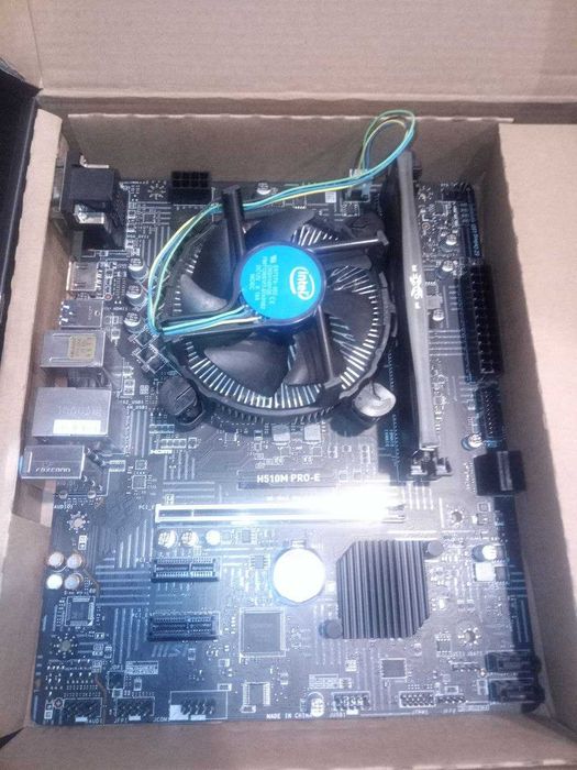 Комплект i3-10100F + 16GB DDR4 + MSI H510m pro-e