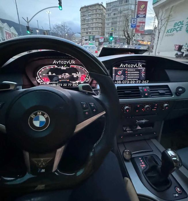 Приборная панель BMW X5 e70 e71 f15 f16 e60 e61 f25 f26 f10 приборка