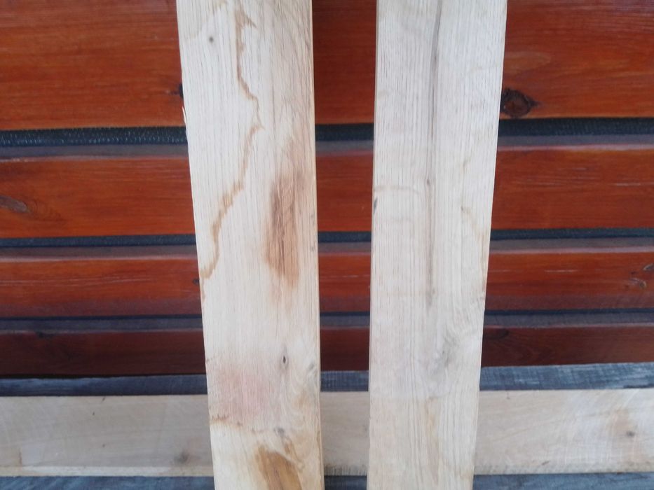 1200 mm  Lamela drewniana - ogrodowa - Dębowa