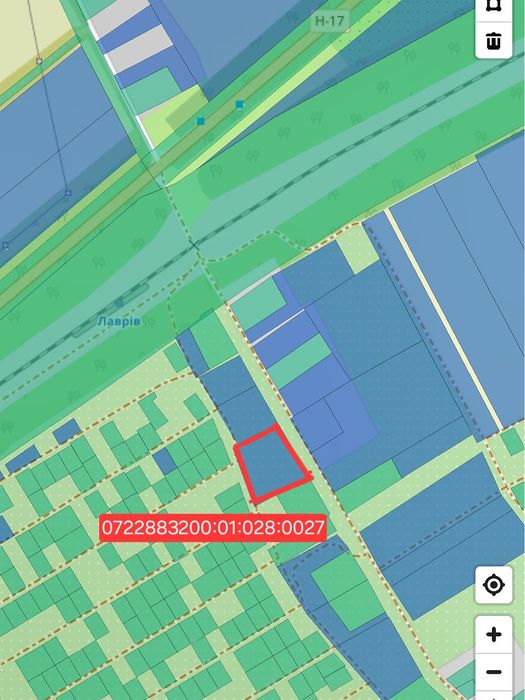 55 сот , фасадна ділянка, перспективне місце