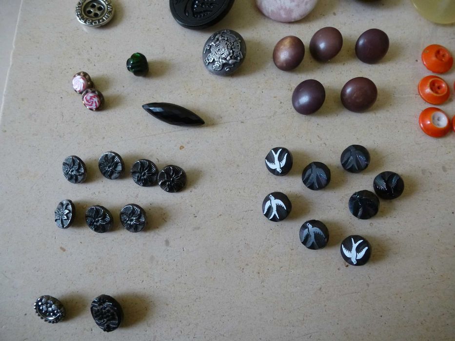 Lote de botões , antigos