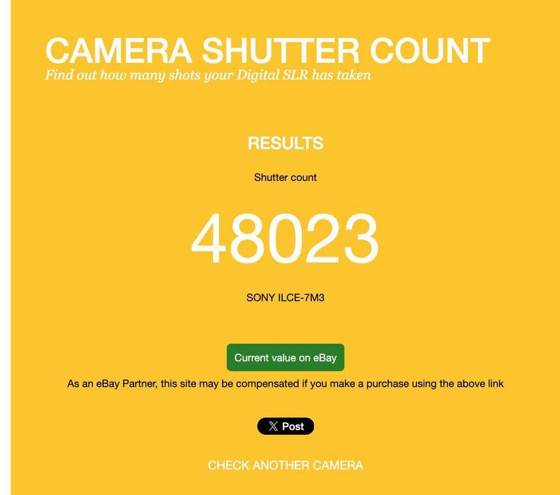 Продам SONY Alpha a7 III - пробіг 48 тис. -26 тис грн