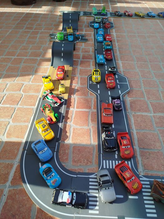 Pista carrinhos Faísca Macqueen