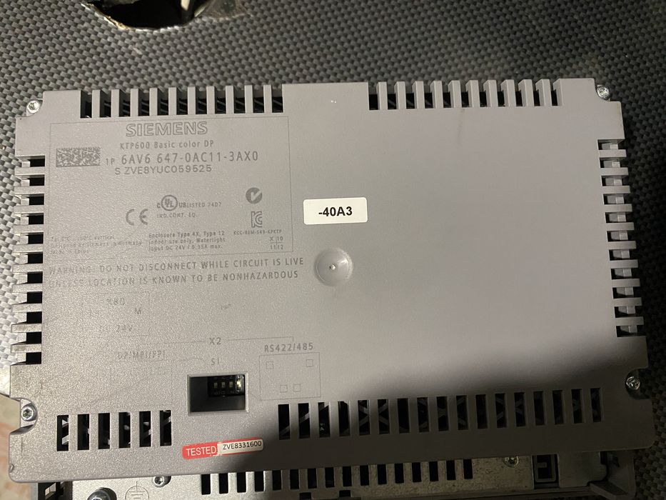 Панель оператора Siemens