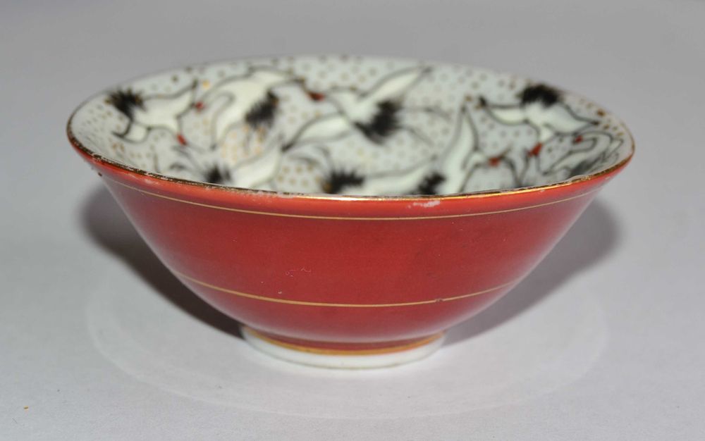 Tigela Miniatura Vintage  Japonesa pintada à mão