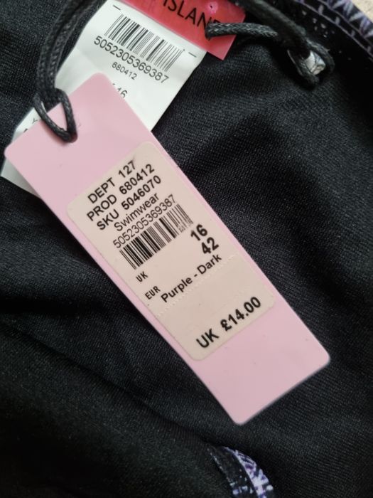 Dół bikini strój kąpielowy River Island XL 42