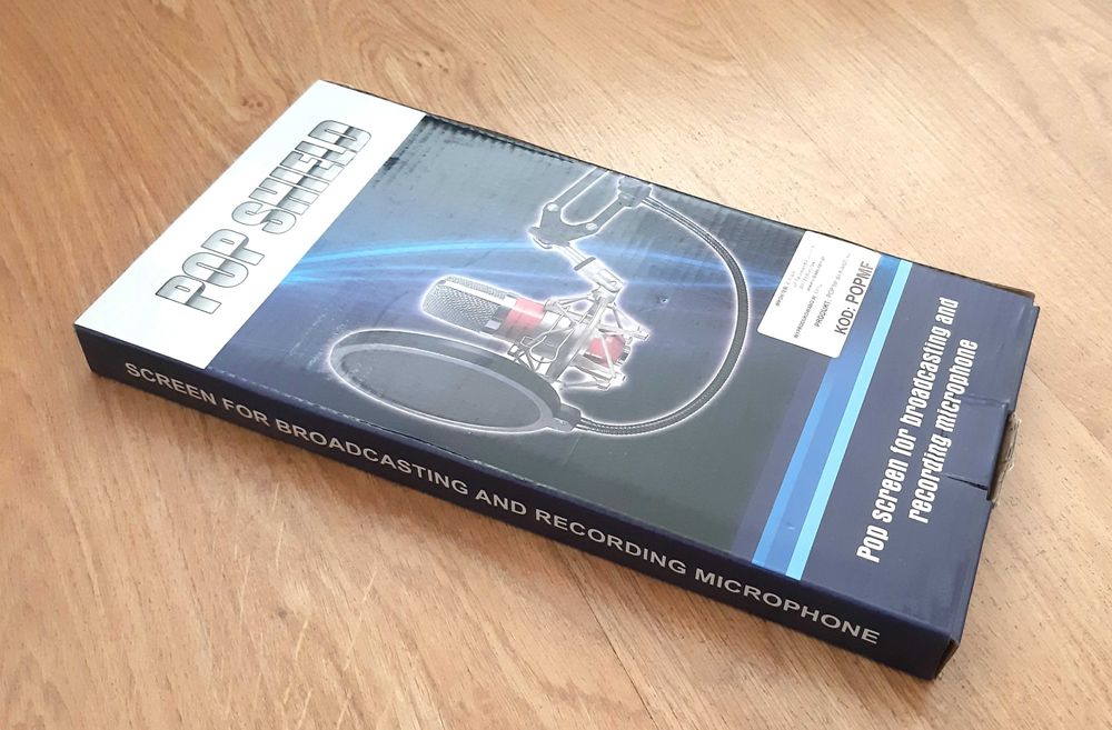 pop filtr do mikrofonu