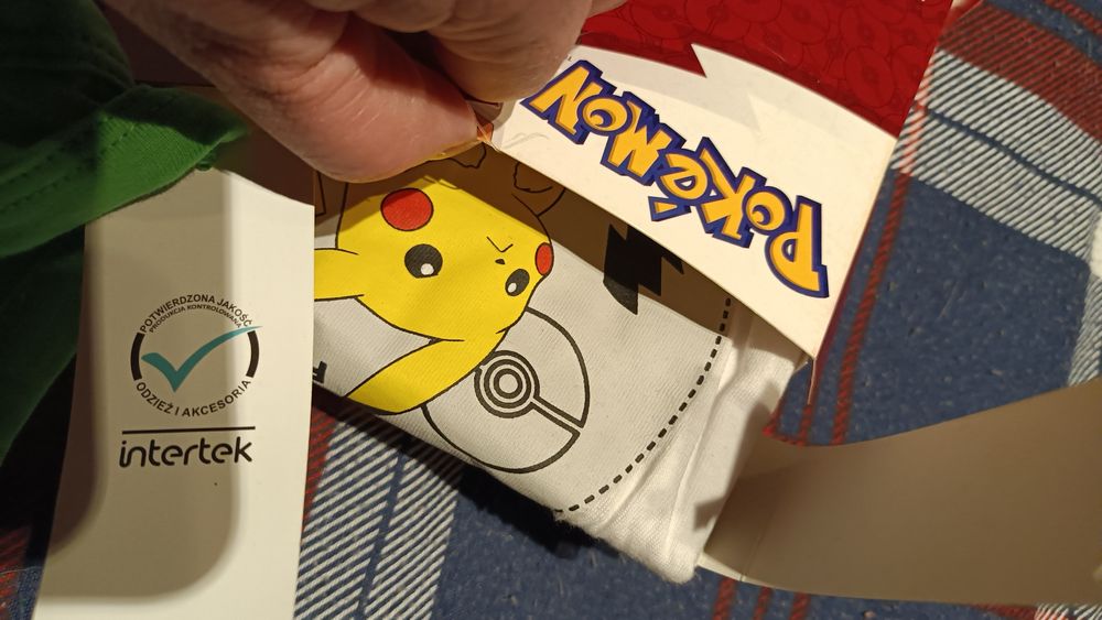 Koszulki chłopięce pokemon 2 sztuki