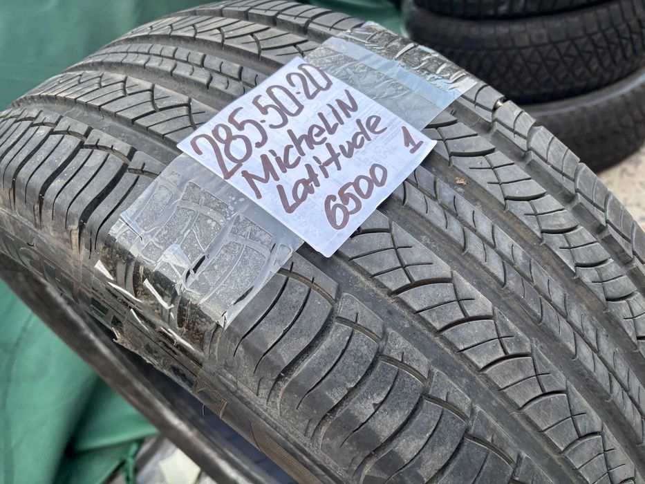 285-50-R20 MICHELIN LATITUDE 1штука джиповской резины GERMANY 2024