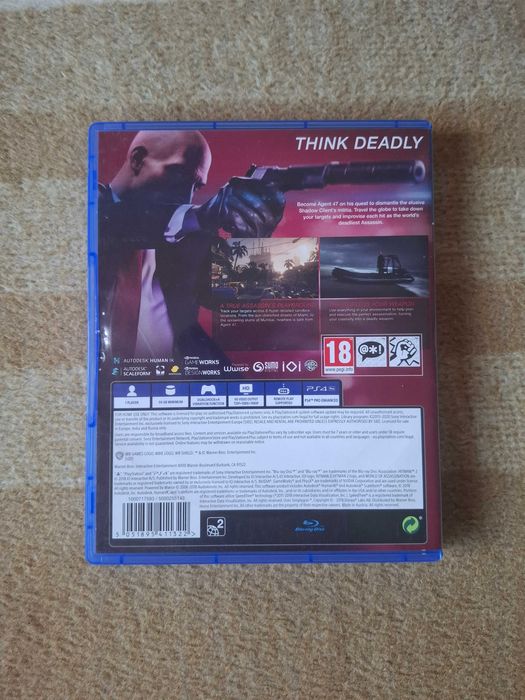 Hitman 2 płyta z pudełkiem PS4/PS5