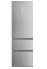 Frigorífico Combinado HAIER HTW5618CNMG (No Frost - 185 cm - 360L - Inox)