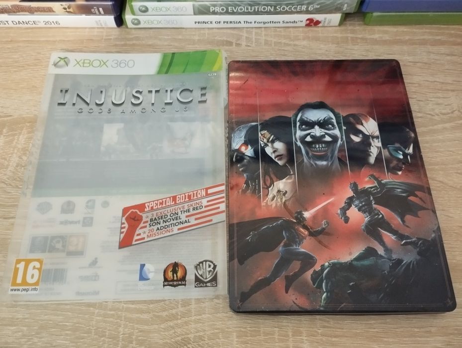 Xbox 360 Steelbook Injustice Gods Among Us