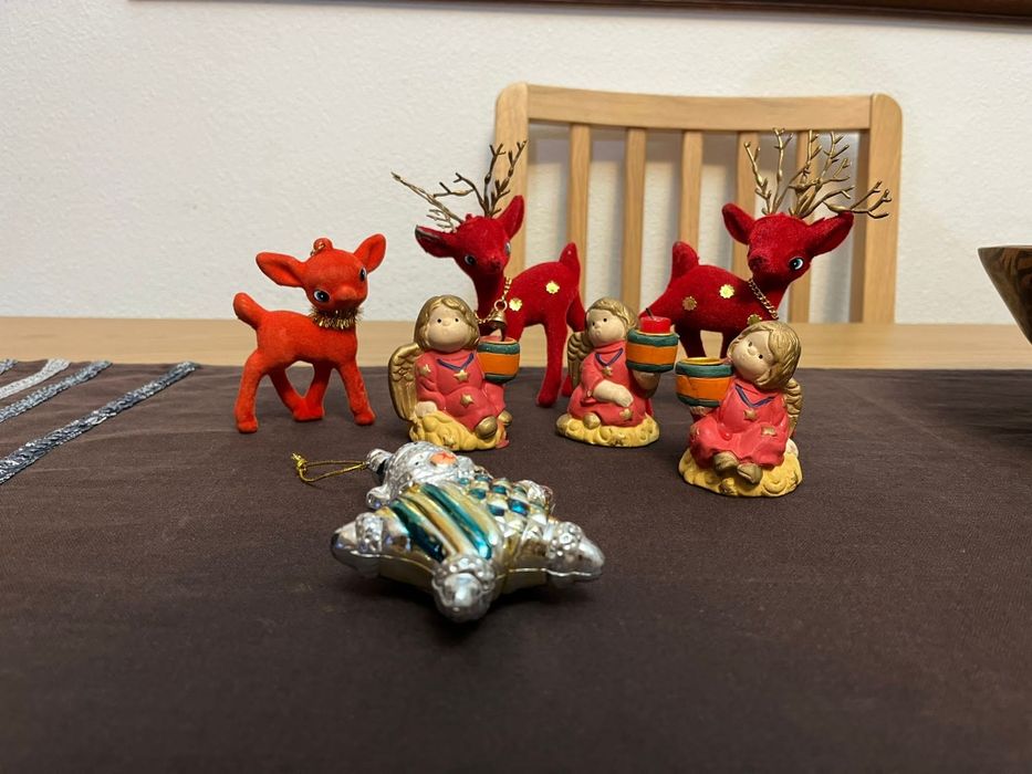 Decorações natalícias antigas