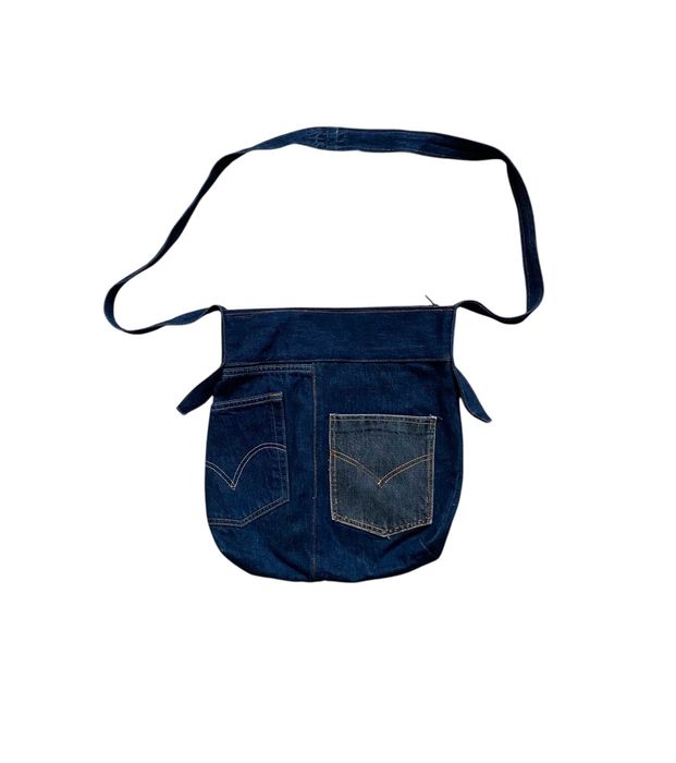 Levi's jeansowa torba handmade